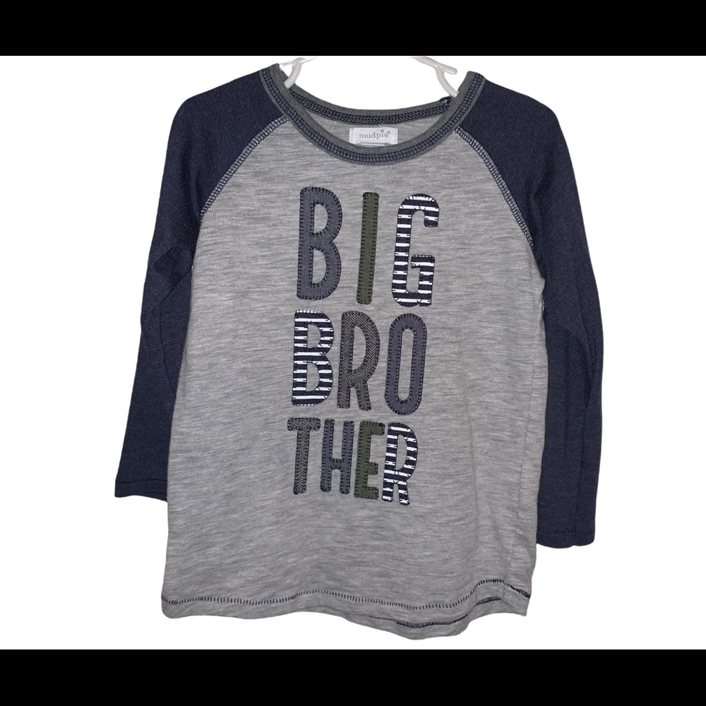 Mud pie Big Brother Shirt size 4T/5T